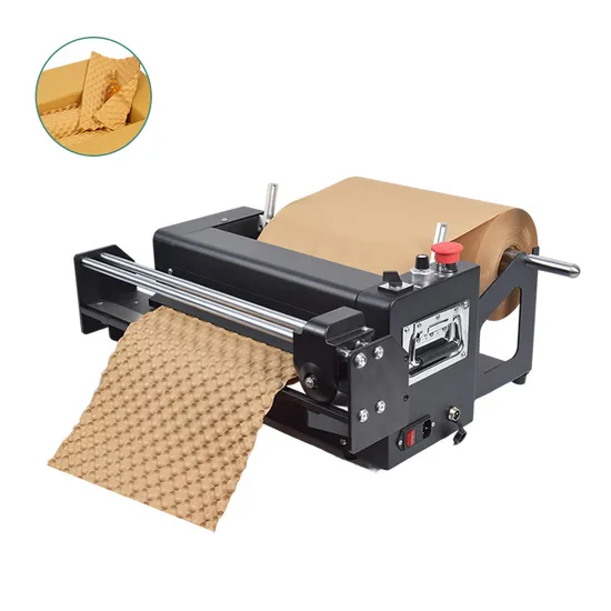 Flexible Pad Cushion Fill Kraft Making Void Paper Bubble Wrap Machine