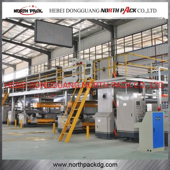 NPWJ2200-250 Seven Layer Corrugated Cardboard Production Line