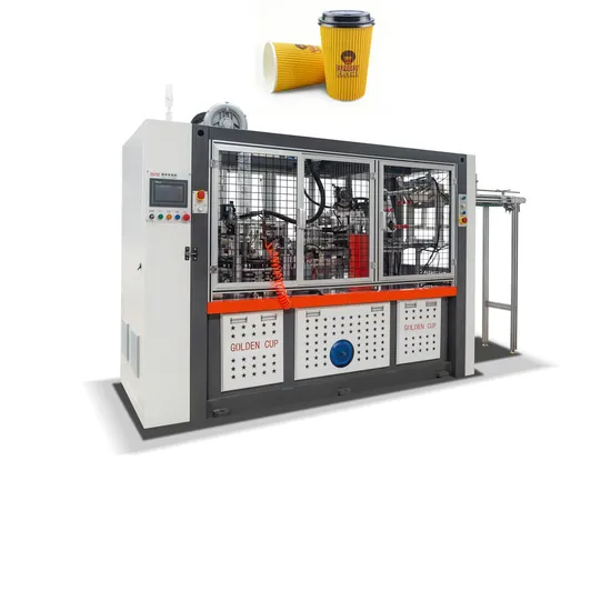 Golden Cup Good Quality Double Wall Paper Cups Hot Water Paper Cups Disposable Paper Cups Forming Machine for Coffee Tea and Milk