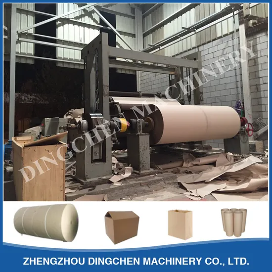 2200mm Corrugated Paper Making Line for Capacity 40 Tons/Day