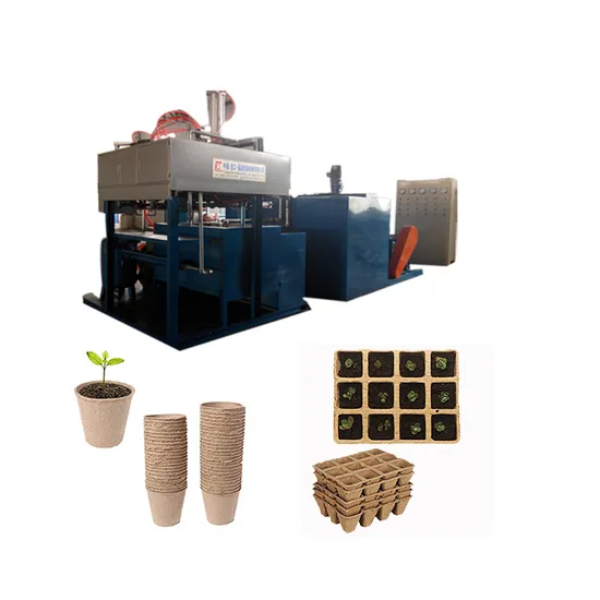 Peat Pots Making Machine, Seeds Start Pot Making Machine