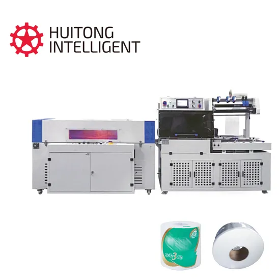 Automatic Tape Shrink Packaging Machine Paper Wrapping Machine