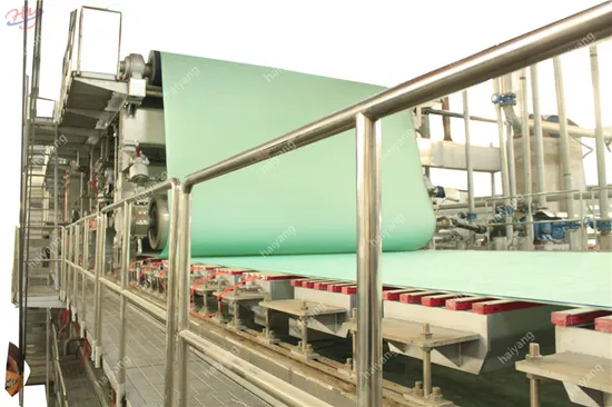 Mcachine Haiyang Papermaking Machinery Kraft White Top Paper Machine with CE
