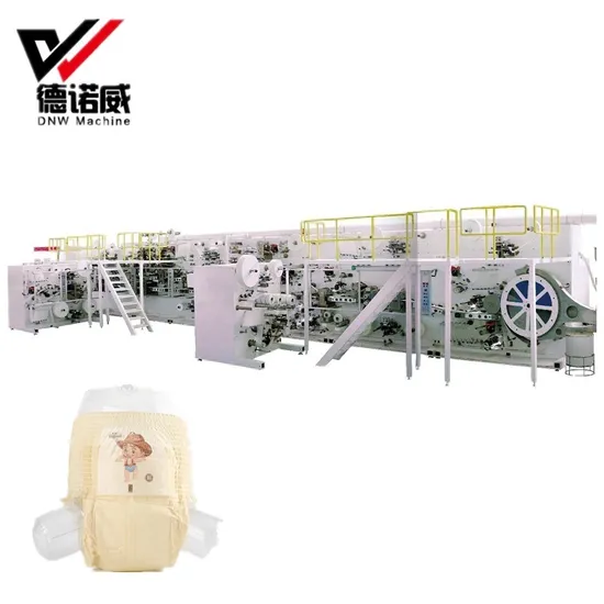 Manufacturer Disposable Soft Touch OEM Baby Diapers Machines Automatic Making