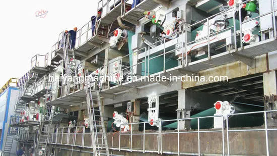 Customized Kraft Bag Paper Kraft Paper Making Machine Corrugated Liner Fluting Paper Machine
