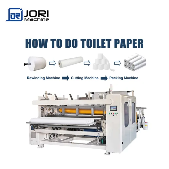 Factory Sale Semi Automatic Toilet Tissue Paper Machine