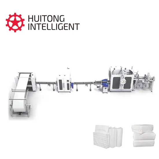 Automatic Hand Towel Tissue Making Machine in Paper Wrapping Production Line