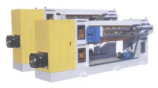 Nc Helical Knife Cut-off Machine. Single or Double Layer