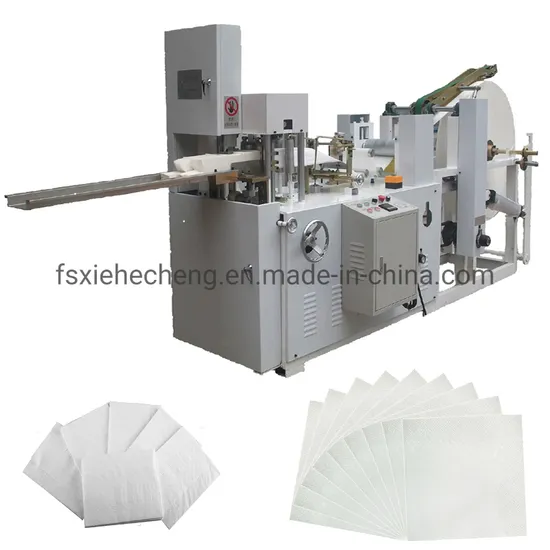 1/4 Fold 1/8 Fold Serviette Napkin Tissue Paper Making Folding Machine 240*240 300*300 330*330 400*400