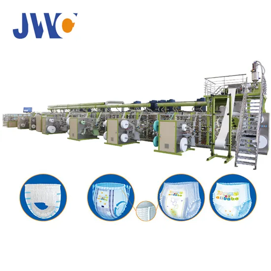 Automatic Yes Jwc Transparent Film for Small Baby Diaper Machine Price