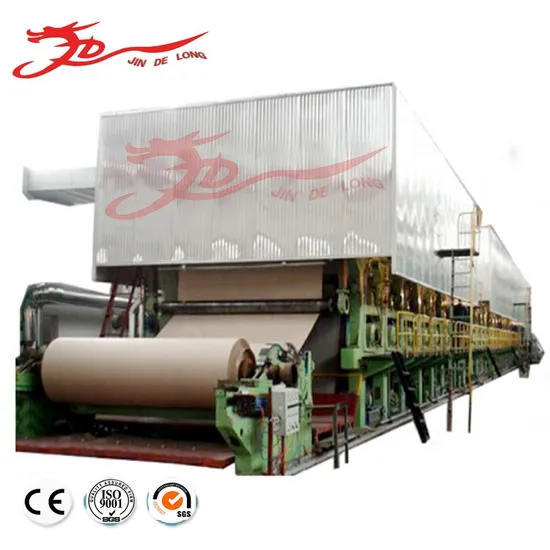Hot Sale Automatic Corrugated Kraft Paper Making Machine Kraft Paper Machinery with Factory Price