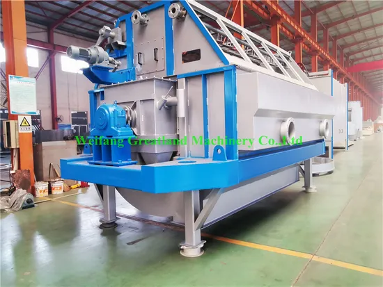 ISO Multi-Disc Fiber Thickener for Paper Pulp Recycled Mill