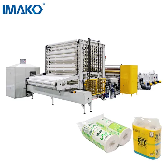 China Automatic High Speed Toilet Paper Roll Cutting and Rewinding Machine Price China Automatic High Speed Toilet Paper Roll Cutting and Rewinding Machine Price