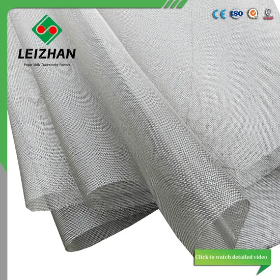 Cylinder Mould Plain Weave Ss Wire Mesh/Net
