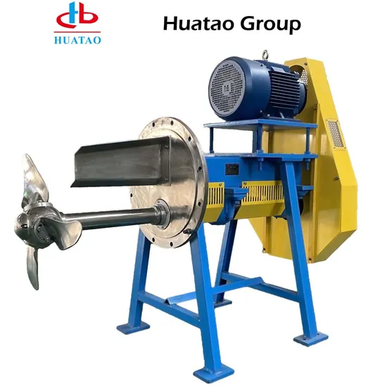 Paper Mill Paper Pulp Tank Chest Propeller Agitator
