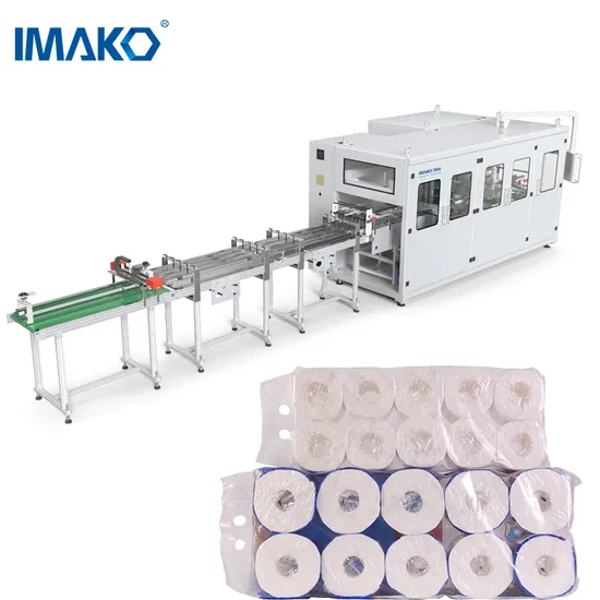 Hygiene Tissue Paper Packing Machine Fully Automatic Machines Made Toilet Paper in Bulk