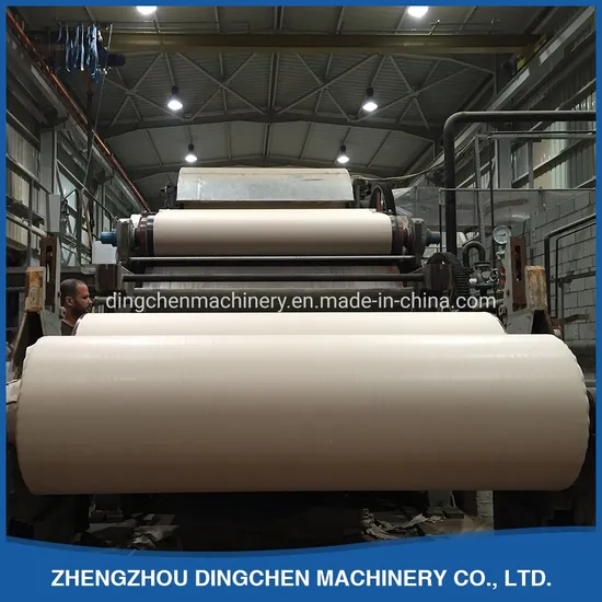 Waste Paper Recycle Brown Furniture Fourdrinier Kraft Paper Machine Making Factory