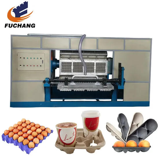 Take Away Paper Pulp Egg Carton/Tray Production Operation with Great Percise