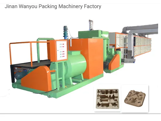Pulp Molding Machine Make Disposable Packaging for Egg Tray