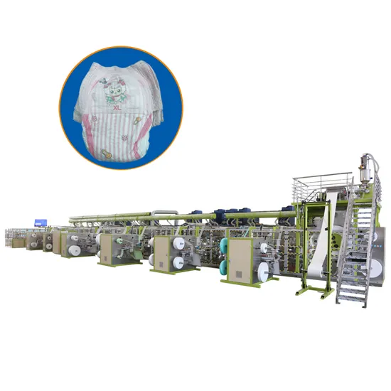 Baby Diaper Machine Parts Edge Folding Machine Diaper Baby Rectangular Diaper Machine