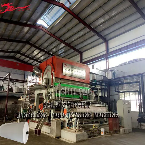 3600mm Toilet Paper Jumbo Roll Making Machine High Quality Waste Paper Recycling Making Machine Tissue Paper Machine