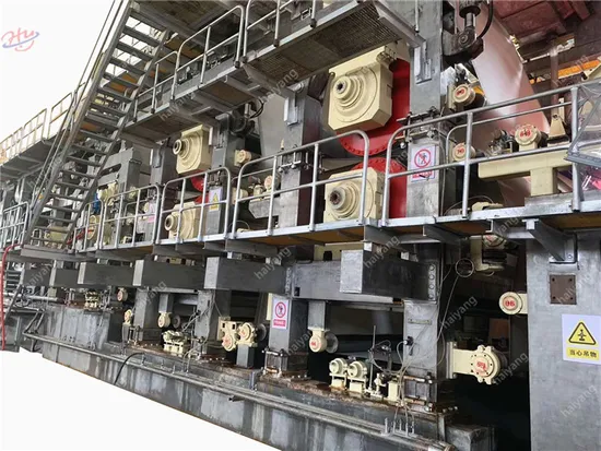 2100mm 2800mm 3200mm Auto Kraft Paper Product Making Machinery Paper Recycling Plant Corrurated Paper Machine Line