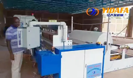 1 Set Small Toilet Paper Making Machine Packing for Sale in China