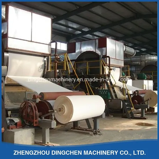 1092mm 2tpd Industrial Machines Small Toilet Paper Roll Making Machine