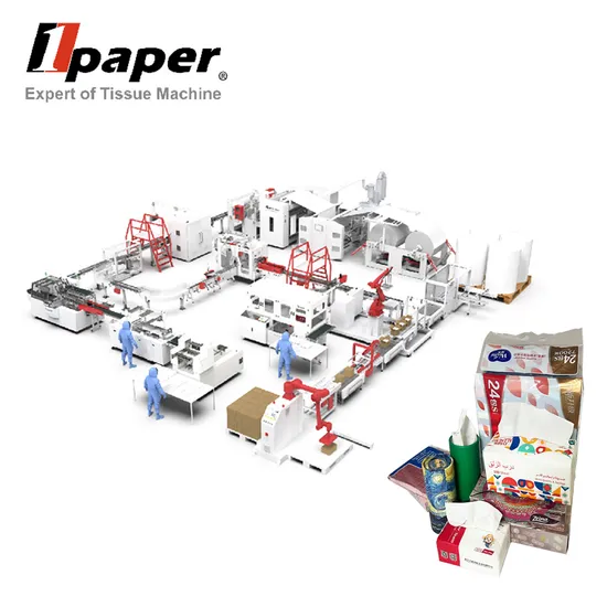 Low Noise Tissue Paper Making Machine for Tissue Production Line