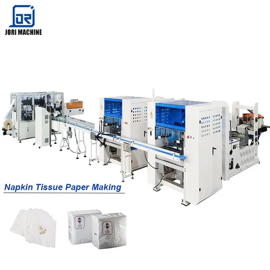 Factory Price Napkin Tissue Folding Machine Servette Making Machine