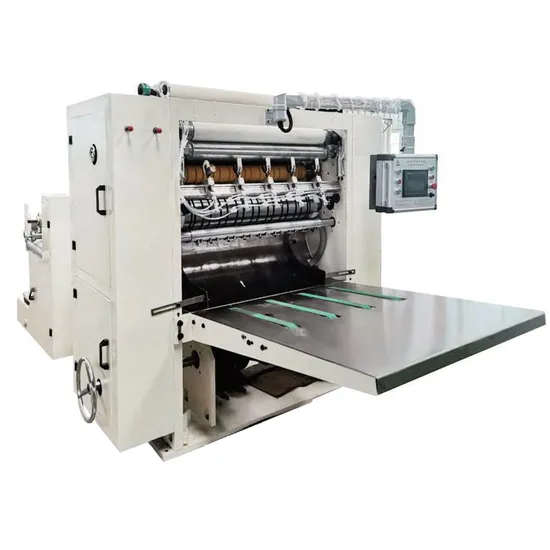 High Yield Automatic Facial Tissue Embossing and Folding Machine
