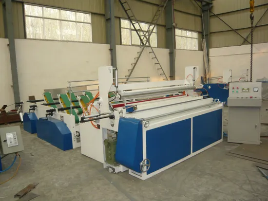 Toilet Paper Rewinding Embossing & Perforating Machine