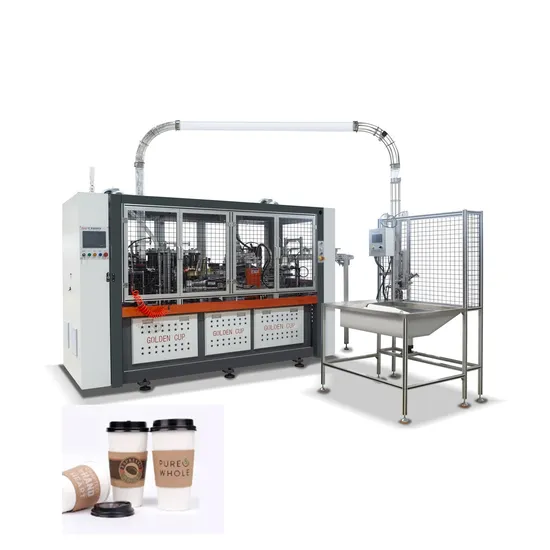 Golden Cup Disposable Cardboard Paper Cup Making Forming Machinery