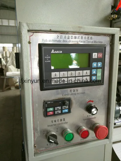 4 Lines Full Automatic Facial Tissue Paper Folding Machine with Embossing