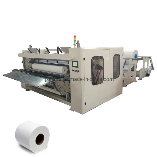Toilet Paper and Kitchen Towel Making Machine Production Line