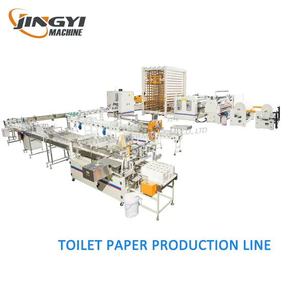 Fully Automatic Production Line for Toilet Paper Rolls and Kitchen Towel
