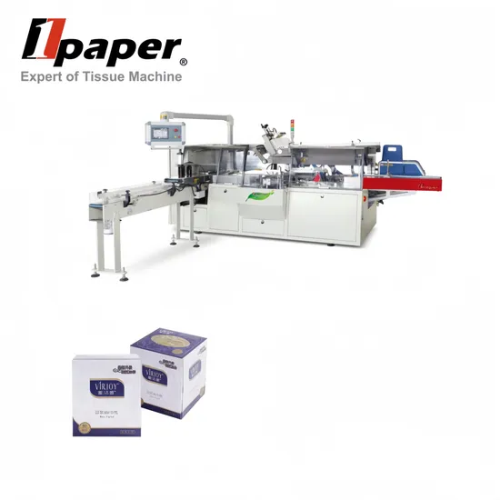 Automatic Tissue Paper Box Filling Machine for Kitchen Use