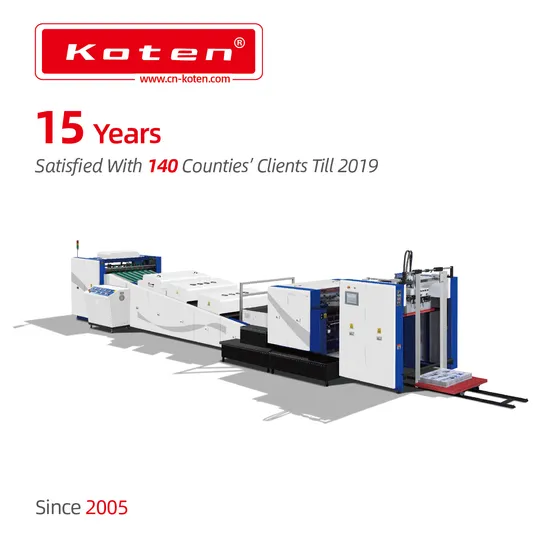 Koten Cultural Paper by Strong Export Wooden Case. UV Varnish Machine