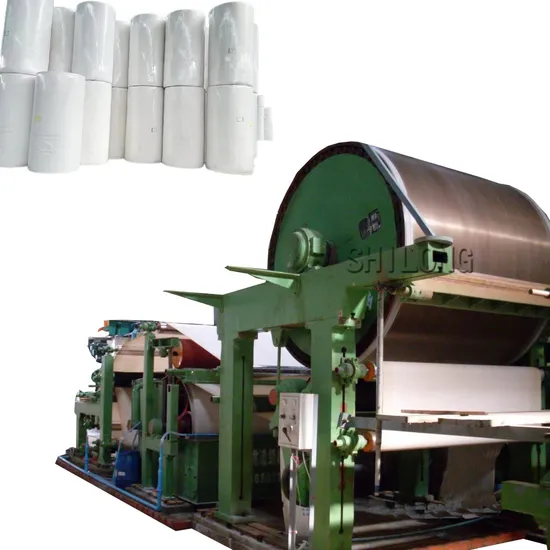Waste Paper Recycling Virgin Wood Pulp Jumbo Roll Toilet /Tissue Paper Making Machine 1575mm 4-5tons Tissue Paper Machine