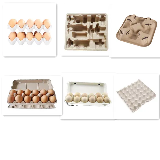 Automatic Paper Egg Tray Making Machine Coffee Cup Holder Machine