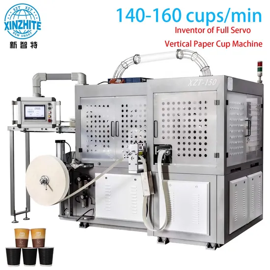 8oz Disposable Custom Printed Single Wall Style White Cardboard Coffee Paper Cup Making Machine