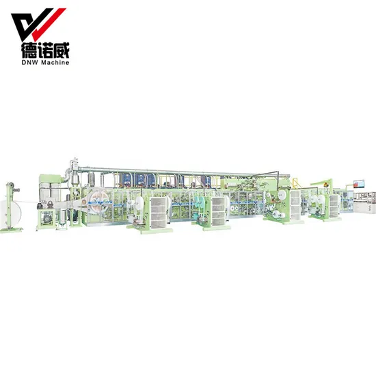 Good Quality Equipment for The Production of Baby Diaper Product Making