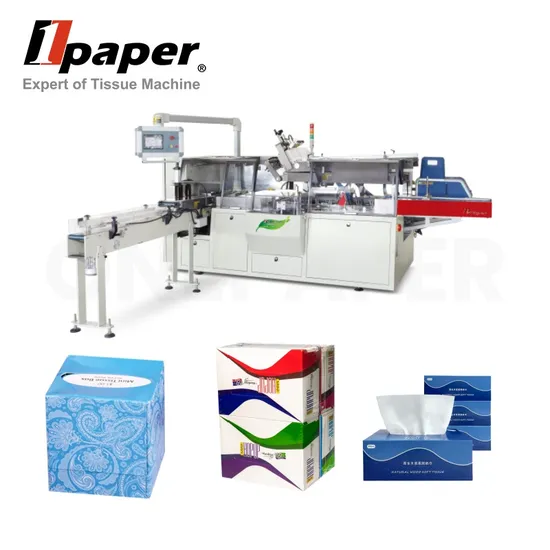Automatic Intelligent Standard-Type Facial Tissue Box Packing Machine Production Line