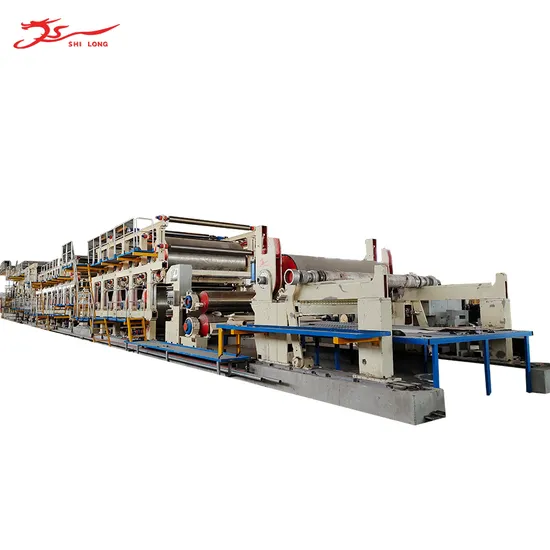 Shilong Papermaking Machinery Waste Paper Recycling Machines Corrugated Kraft Paper Evaporative Making Machine with Life Long Time Service