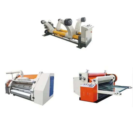 Qh Pack High Speed 2 Layer Corrugated Single Facer Making Machine