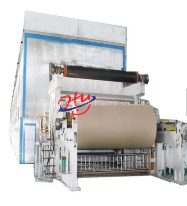 Haiyang Waste Paper Recycling 1400mm Fourdrinier Kraft Paper Making Machine