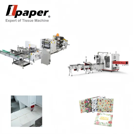 Advanced Technology Napkin Tissue Full Line Production Machinery for Small Business