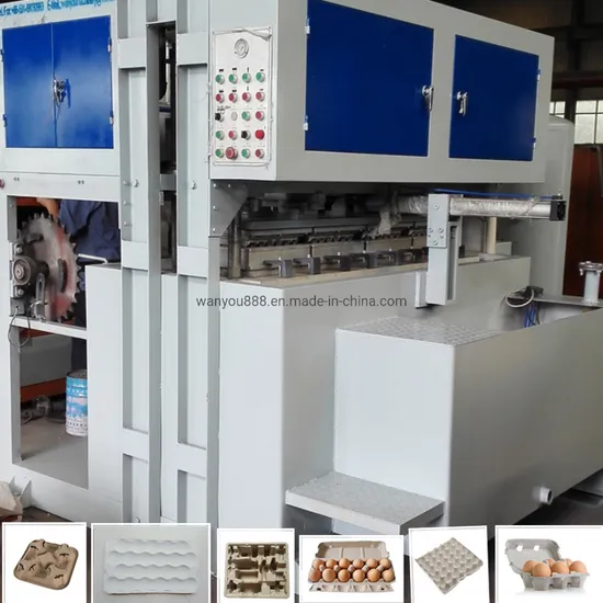Pulp Molding Machine Egg Tray/Box Packing Production Line Machine
