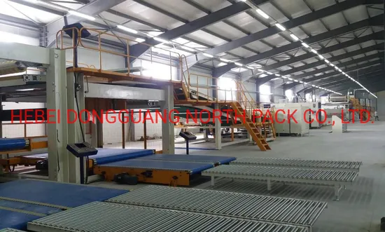 NPWJ1800-150 Five Layer Corrugated Paperboard Production Line