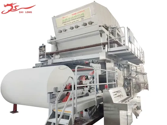 Henan Shilong Automatic Jumbo Roll Crescent Toilet Paper Napkin Making Machine